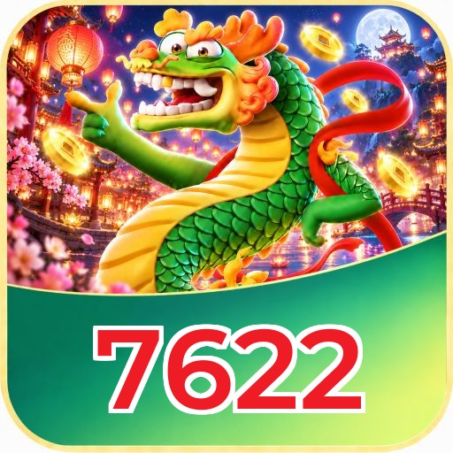 Catálogo de 2.547 jogos da 7622 incluindo Pragmatic Play e Evolution Gaming